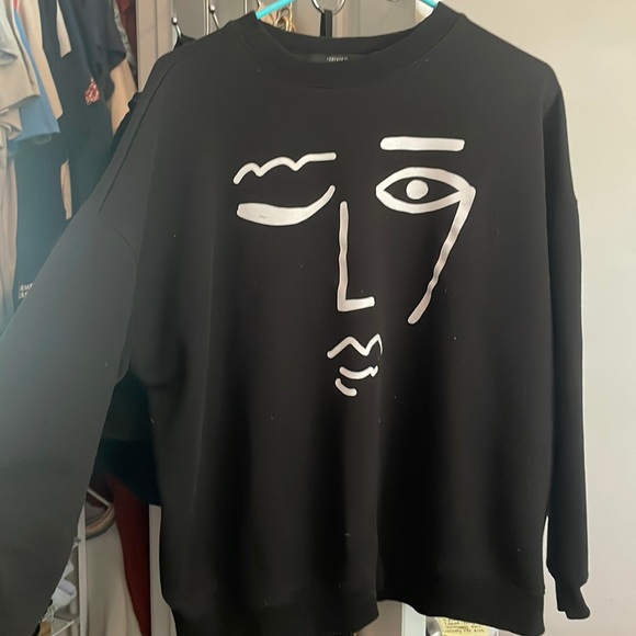 Line Drawing Crewneck - Picture 1 of 2